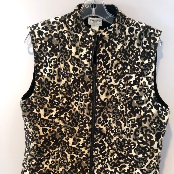 Chico's Jackets & Blazers - Chico’s quilted vest size 2